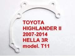 Переходная рамка TOYOTA HIGHLANDER II 2007-2014
